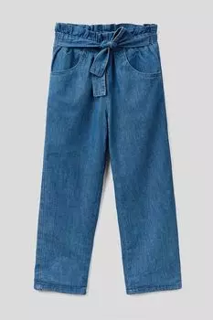 Прямые джинсы на резинке Benetton