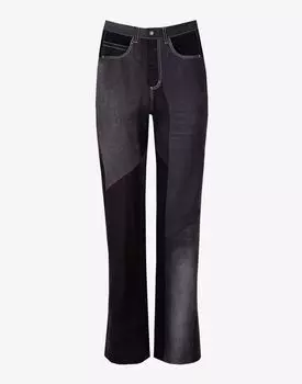 Прямые джинсы пэчворк `RISHI