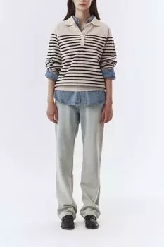 Прямые джинсы полной длины Dunst