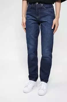 Прямые джинсы с высокой посадкой COLORPLAY