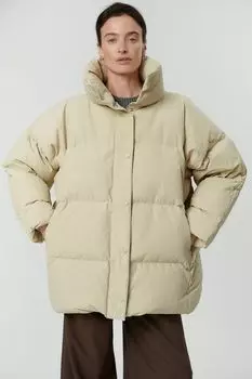 Пуховик короткий оверсайз DAISYKNIT