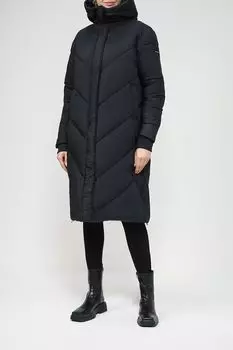 Пуховик простеганный с капюшоном PEPE JEANS