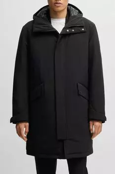 Пуховик с капюшоном BOSS