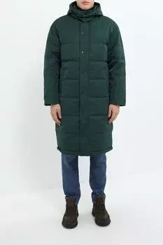 Пуховик с капюшоном удлиненный MARCO DI RADI