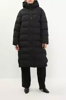 Пуховик с капюшоном удлиненный PEPE JEANS