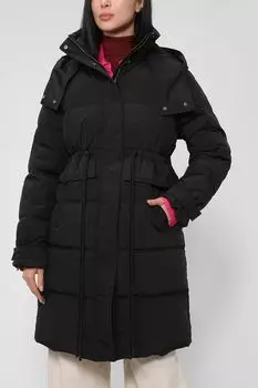 Пуховик с кулиской на талии BELUCCI