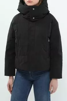 Пуховик с объемным капюшоном BELUCCI