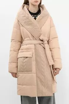 Пуховик с объемным воротником TWINSET