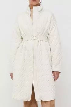 Пуховик с поясом TWINSET