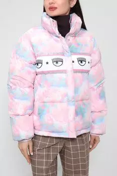 Пуховик с принтом Clouds Chiara Ferragni