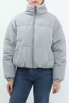 Пуховик с воротником стойкой BELUCCI