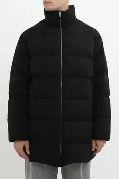 Пуховик с воротником стойкой EMPORIO ARMANI