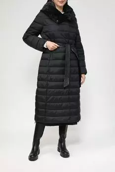 Пуховик стеганный с меховым воротником Gerry Weber