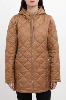 Пуховик стеганый с капюшоном Emme Marella