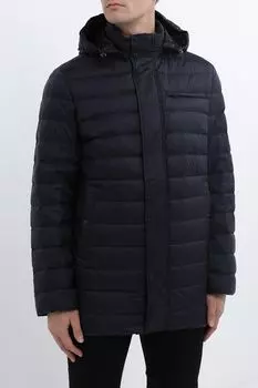 Пуховик стеганый с капюшоном Geox