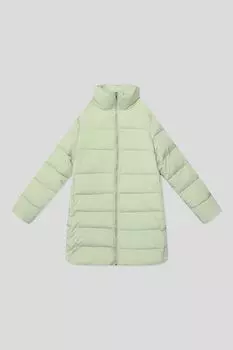 Пуховик стеганый с объемным воротником Auranna