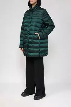 Пуховик стеганый с высоким воротником Geox