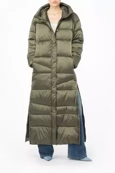 Пуховик удлиненного кроя Pinko