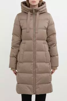Пуховик удлиненного кроя с капюшоном Marc O'Polo