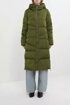 Пуховик удлиненного кроя с капюшоном Rinascimento