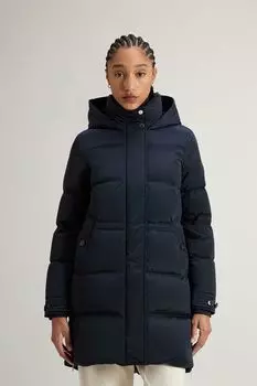 Пуховик удлиненного кроя Woolrich