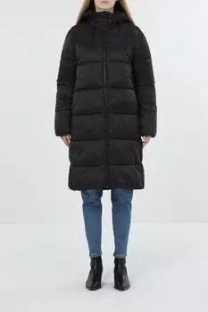 Пуховик удлиненный с капюшоном OVS