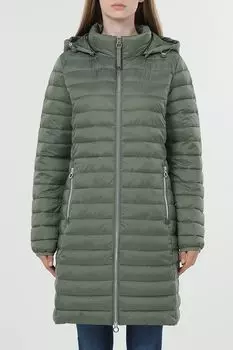 Пуховик удлиненный с капюшоном s.Oliver