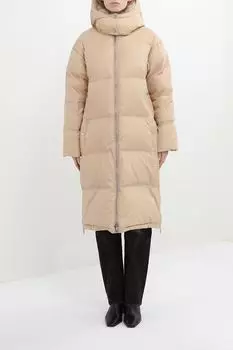 Пуховик удлиненный с капюшоном SABRINA SCALA