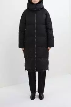 Пуховик удлиненный с капюшоном SABRINA SCALA