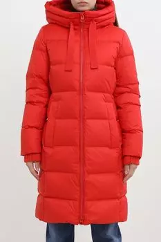 Пуховик удлиненный с объемным капюшоном Marc O'Polo