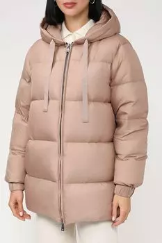 Пуховик утепленный с капюшоном SABRINA SCALA