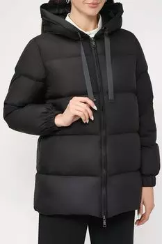 Пуховик утепленный с капюшоном SABRINA SCALA