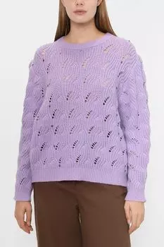 Пуловер ажурной вязки Apart