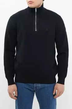 Пуловер хлопковый с воротником на молнии Marc O'Polo