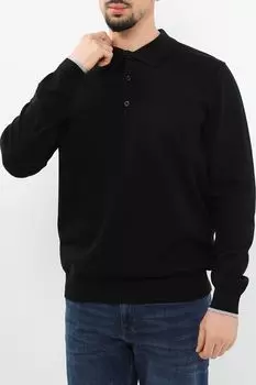 Пуловер хлопковый с воротником поло Oulyss