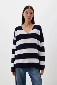 Пуловер хлопковый в полоску Marhatter