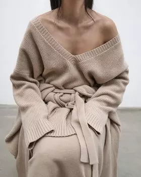 Пуловер из шерсти мериноса MANKOVA