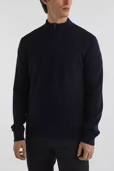 Пуловер из смесовой шерсти с воротником на молнии Oulyss