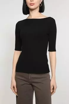 Пуловер из вискозы с укороченным рукавом SABRINA SCALA