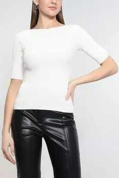 Пуловер из вискозы в рубчик SABRINA SCALA