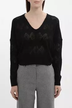 Пуловер однотонный ажурный Rinascimento