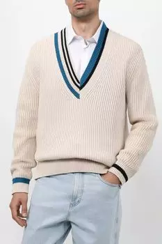 Пуловер с глубоким вырезом MARCO DI RADI