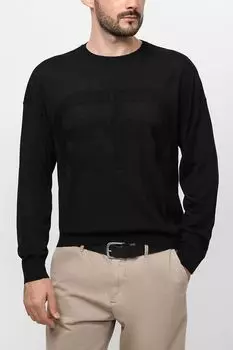 Пуловер с круглым вырезом EMPORIO ARMANI