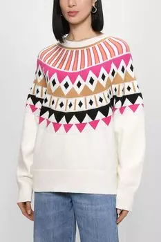 Пуловер с круглым вырезом Twist