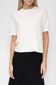 Пуловер с О-вырезом из смесовой шерсти SABRINA SCALA