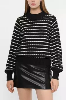 Пуловер с объемными рукавами Apart