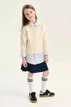 Пуловер с отложным воротником TOM TAILOR