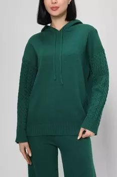 Пуловер с узором косами BELUCCI