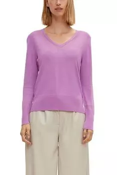 Пуловер с V-образным вырезом Comma