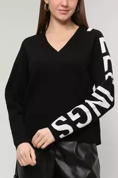 Пуловер с V-образным вырезом Comma Casual Identity